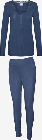 MAMALICIOUS Pyjama 'LOTUS LIA' in Blauw: voorkant