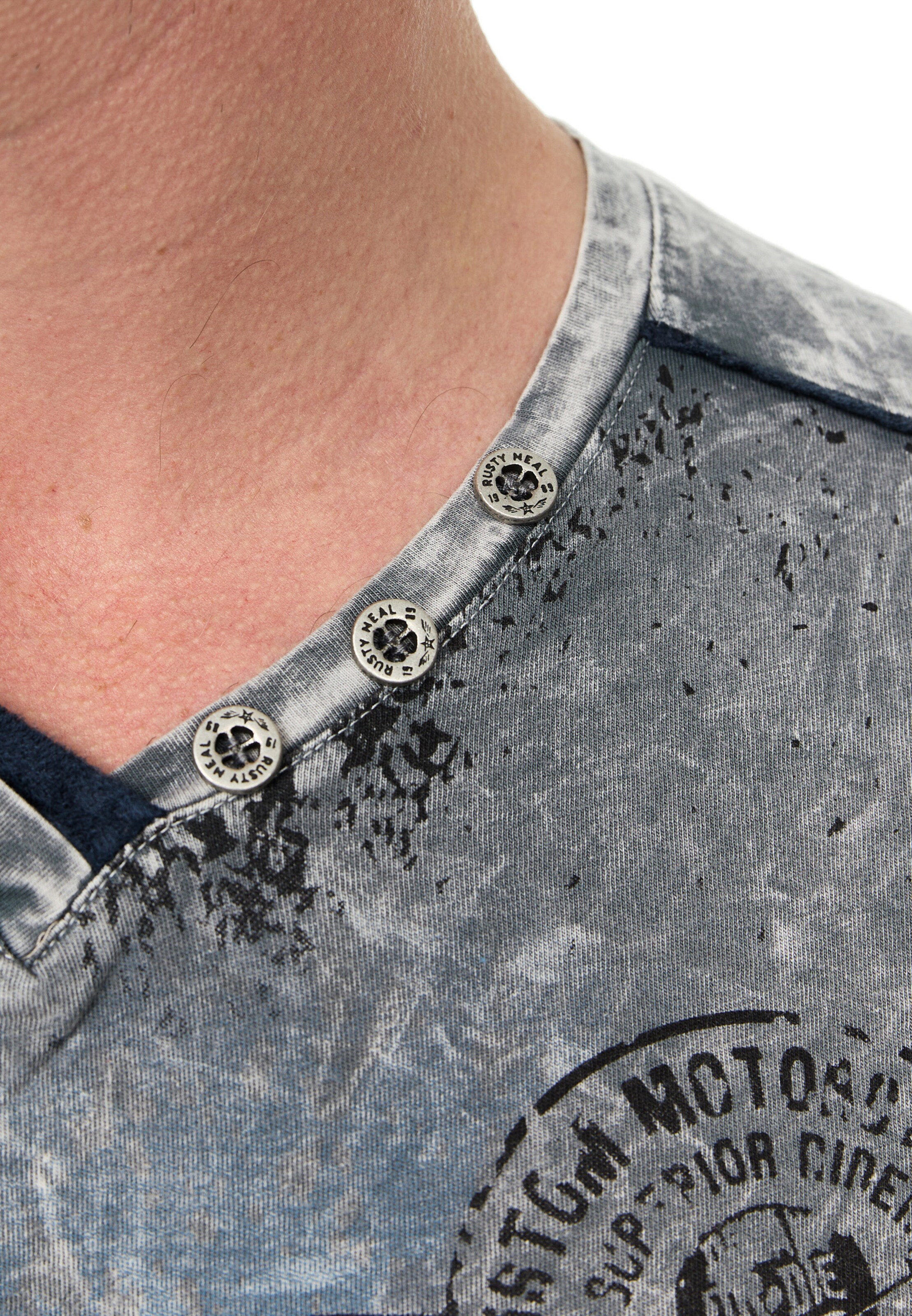 Rusty Neal Shirt in Grey