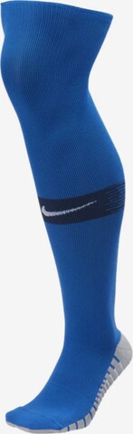 NIKE Soccer Socks in Blue: front