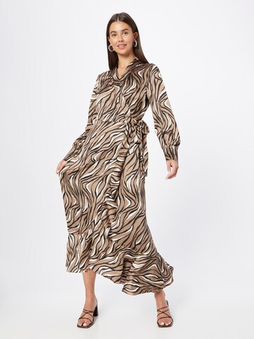 OBJECT Dress 'PAPAYA' in Brown: front