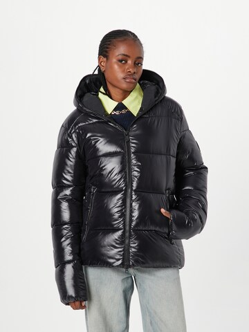 Veste d’hiver 'Edgard' SAVE THE DUCK en noir : devant