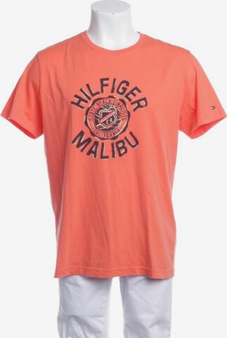 TOMMY HILFIGER T-Shirt L in Orange: predná strana