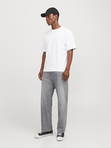 JACK & JONES Свободный крой Джинсы 'JJIEddie JJOriginal' в Серый