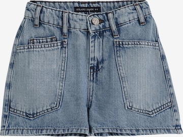 Solang Shorts in Blau: Vorderseite