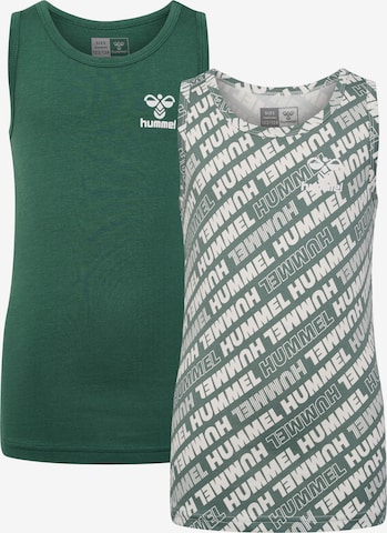 Hummel Performance Shirt 'Nolan' in Green: front