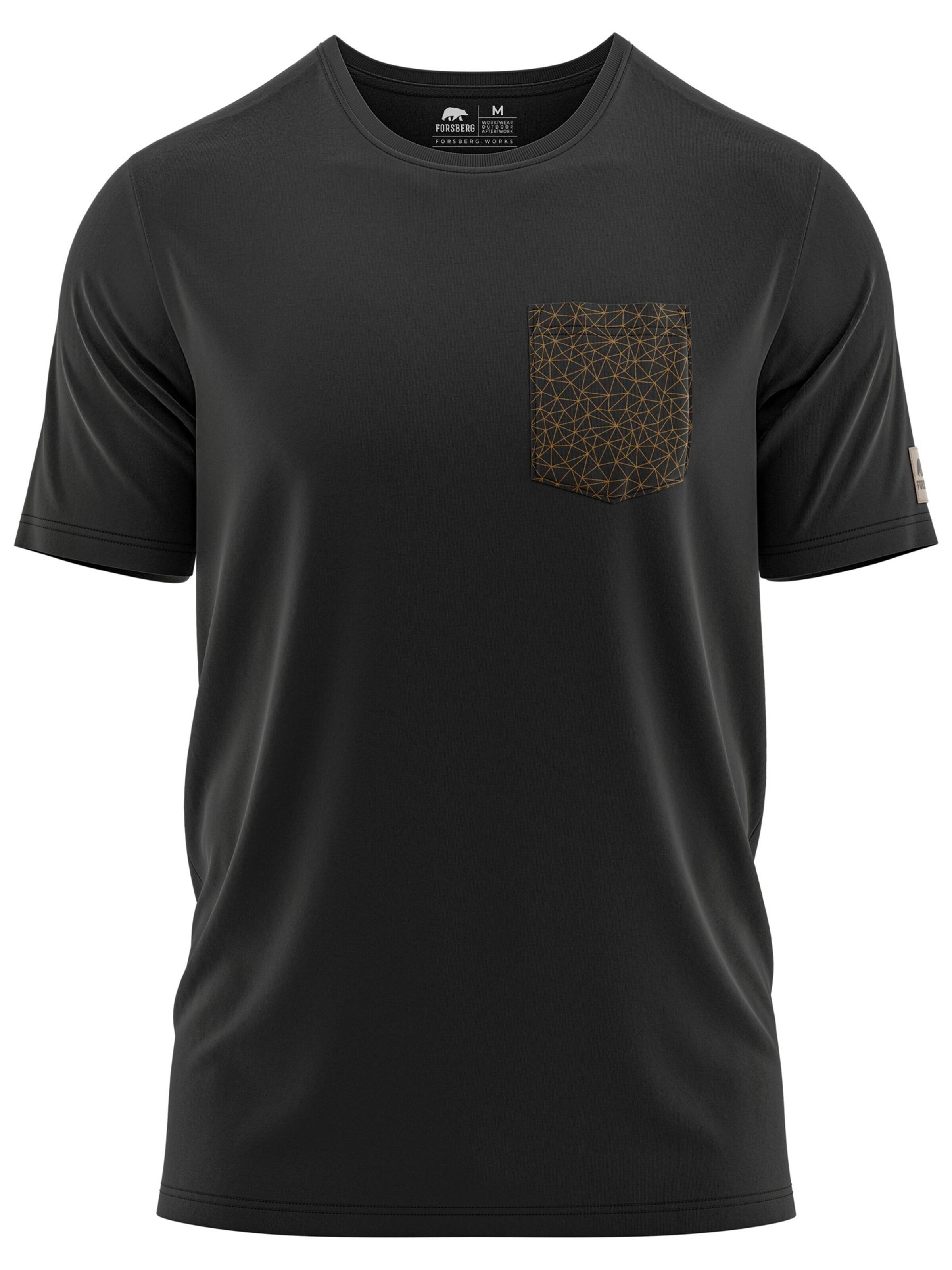FORSBERG Shirt in Black: front
