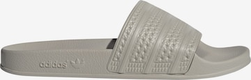 ADIDAS ORIGINALS Pantolette ' Adilette ' in Beige