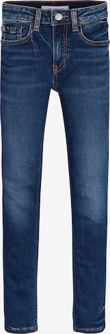 Calvin Klein Jeans Skinny Fit Дънки в синьо: отпред