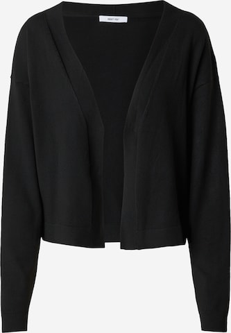 ABOUT YOU Πλεκτή ζακέτα σε μαύρο: μπροστά