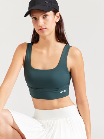 Aim'n - Bustier Sujetador deportivo en verde: frente
