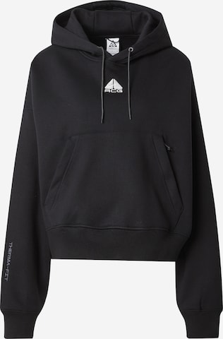 Nike Sportswear Μπλούζα φούτερ 'ACG' σε μαύρο: μπροστά