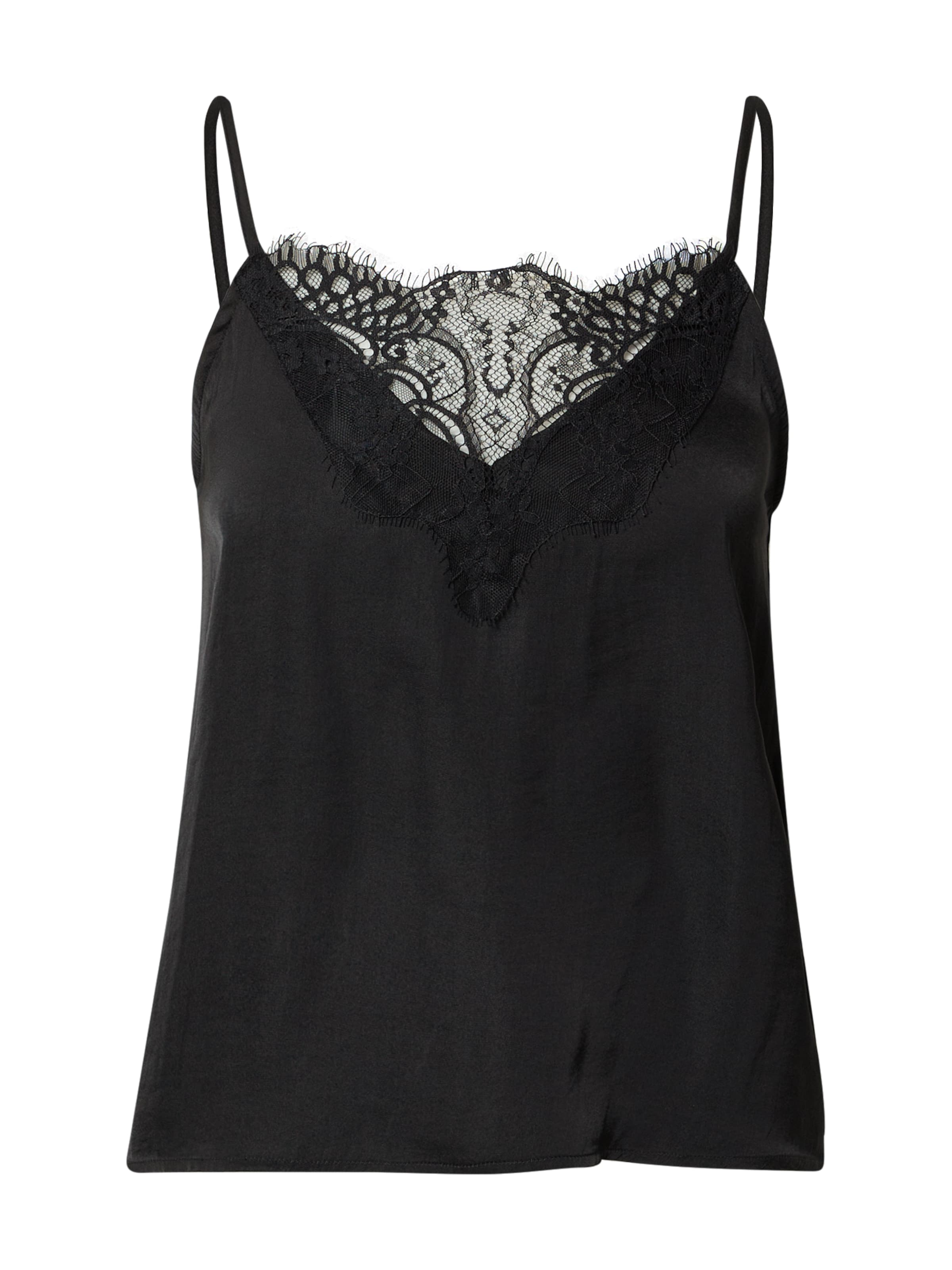 ABOUT YOU Τοπ 'FRANCIS' σε μαύρο: μπροστά