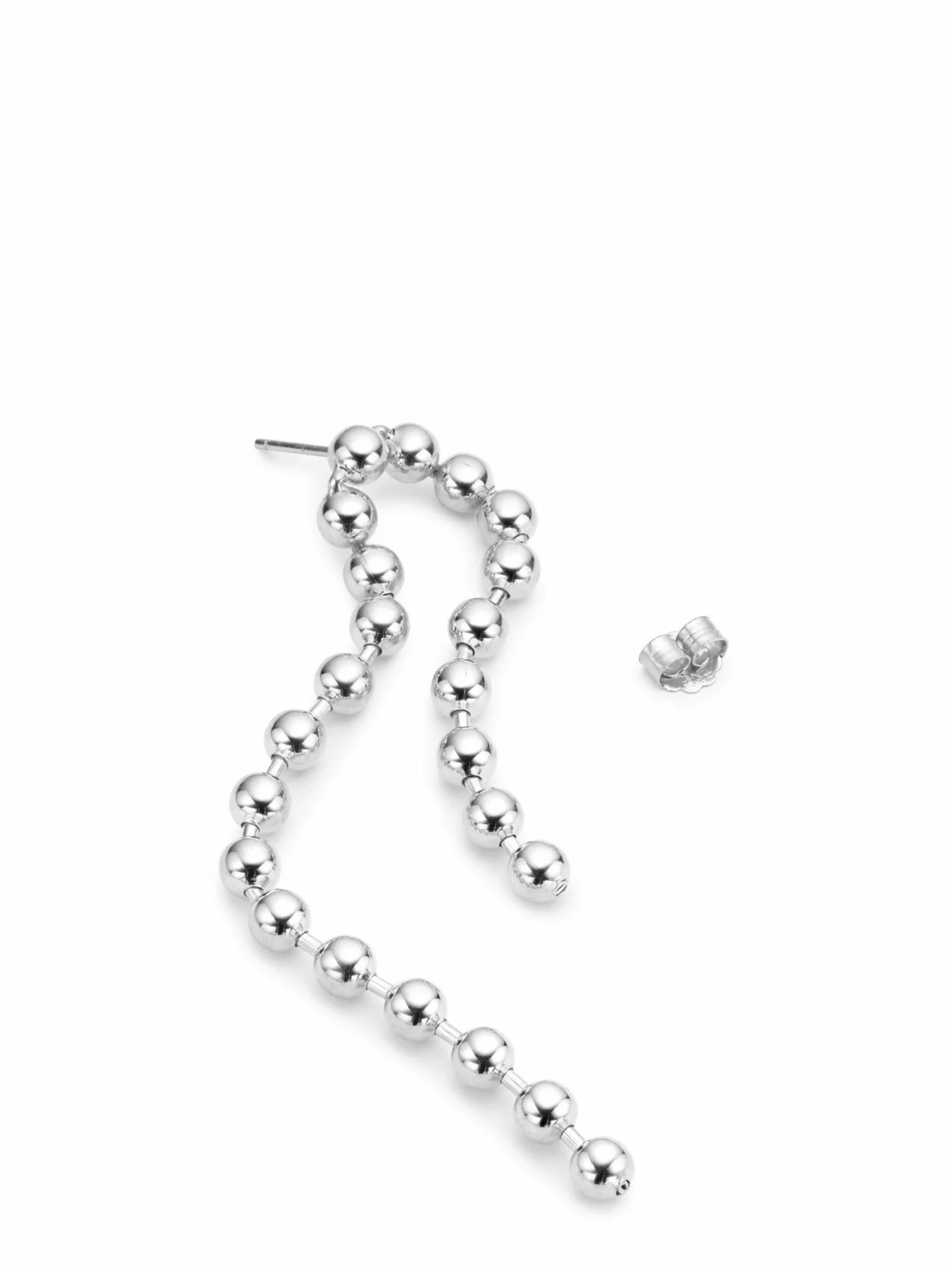 Jane Kønig Øreringe 'Atomic' i sølv