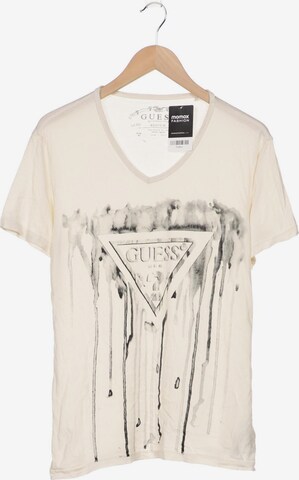 GUESS T-Shirt M in Weiß: predná strana