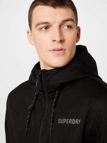 Superdry Sportjacke in Schwarz