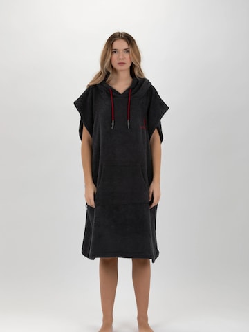 Pacifique Sud Athletic Robe in Grey: front