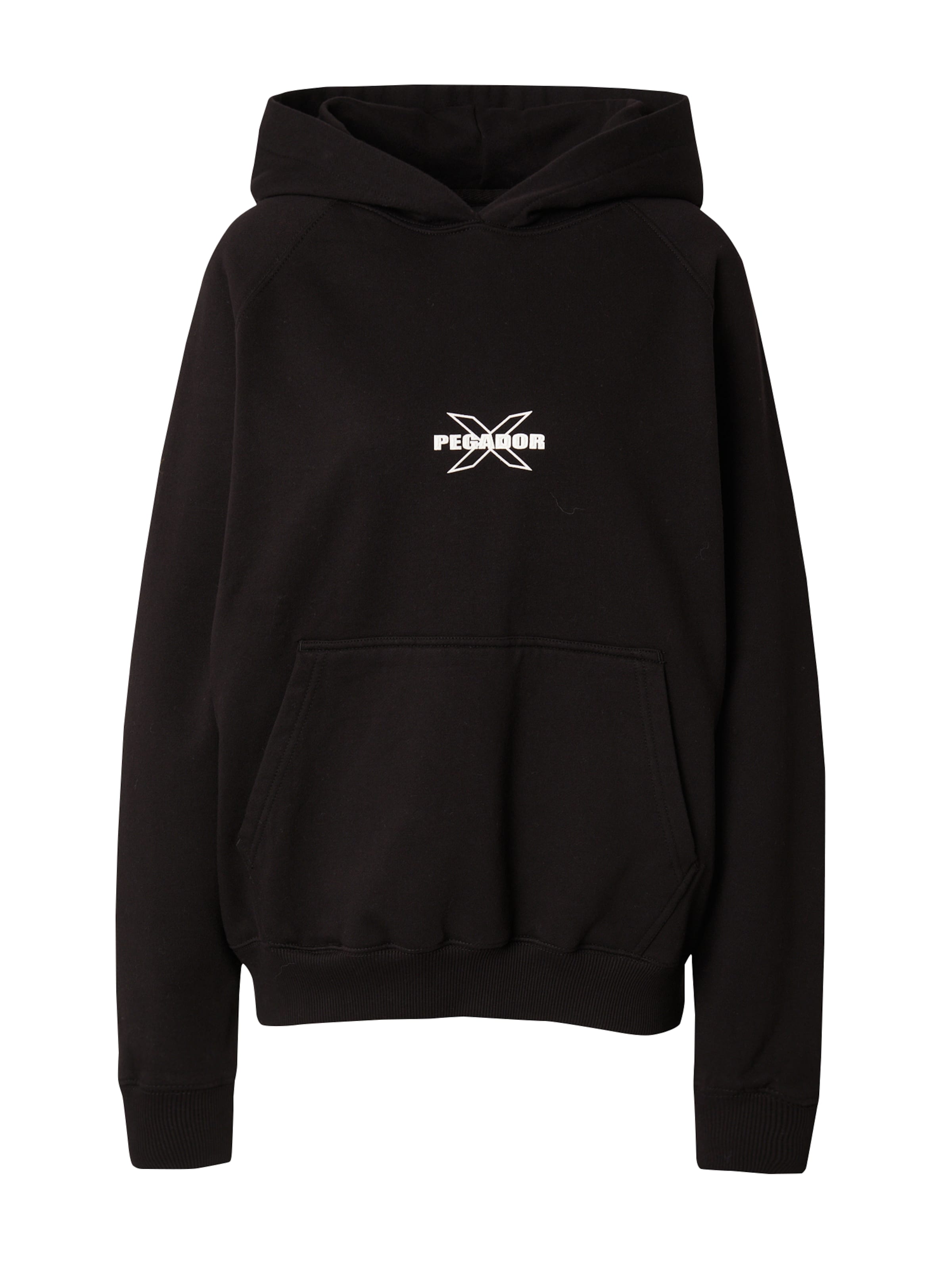 Felpa 'Belly' di Pegador in nero: frontale