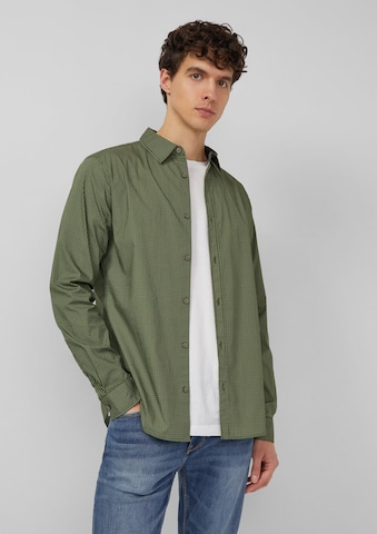 Coupe slim Chemise s.Oliver en vert