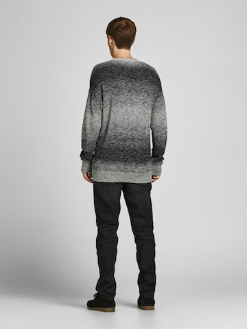 JACK & JONES Sweater 'Morgan' in Grey