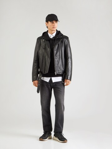 BOSS Mikina 'Soody Mirror' - Čierna