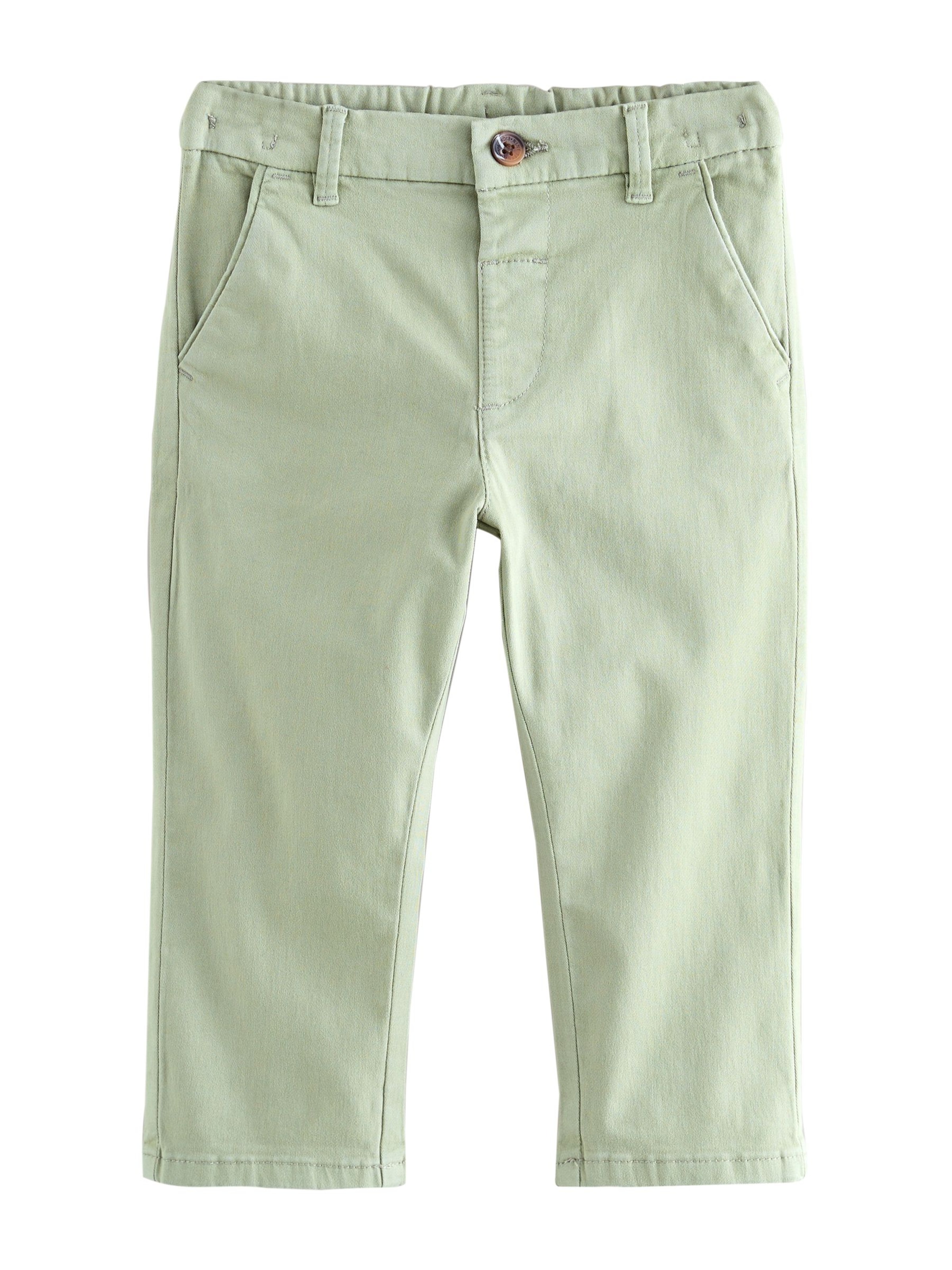 Next Regular Broek in Groen: voorkant