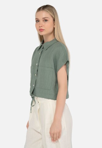 FRESHLIONS Blouse 'Savannah' in Groen