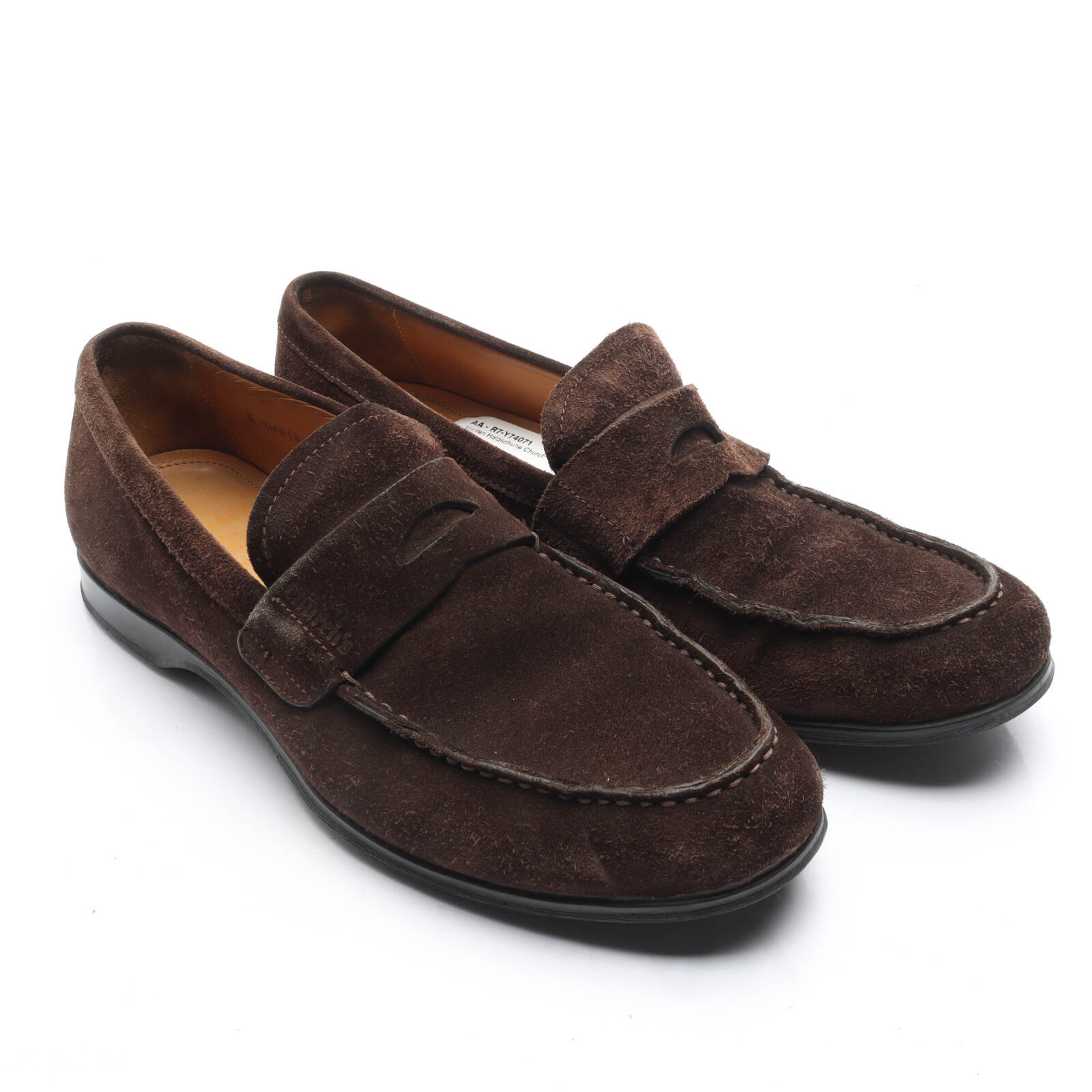 Church's Flats & Loafers in 42,5 in Brown: front