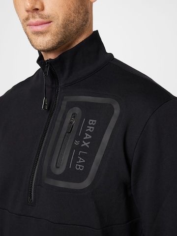 BRAX Sweatshirt 'Sion' in Schwarz