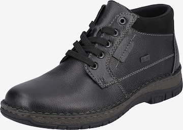 Rieker Athletic Lace-Up Shoes in Black: front