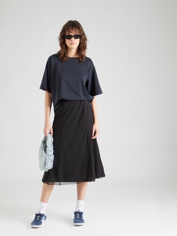 ESPRIT Oversized shirt in Zwart