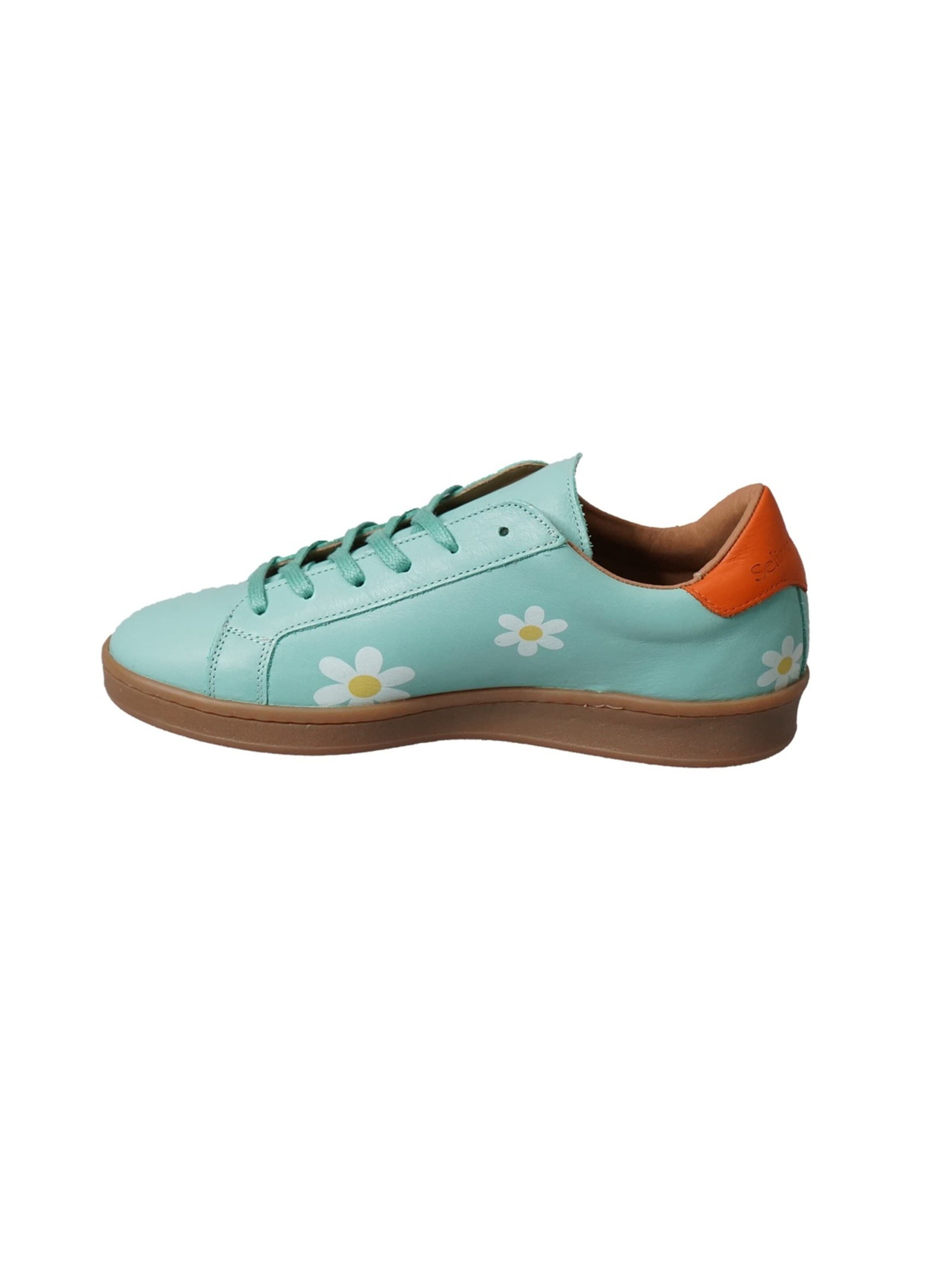 Yoxeone Sneakers laag 'Bloomé' in Groen