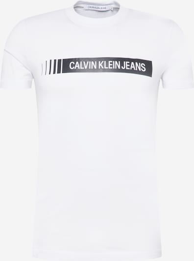 Calvin Klein Jeans Majica u crna / prljavo bijela, Pregled proizvoda