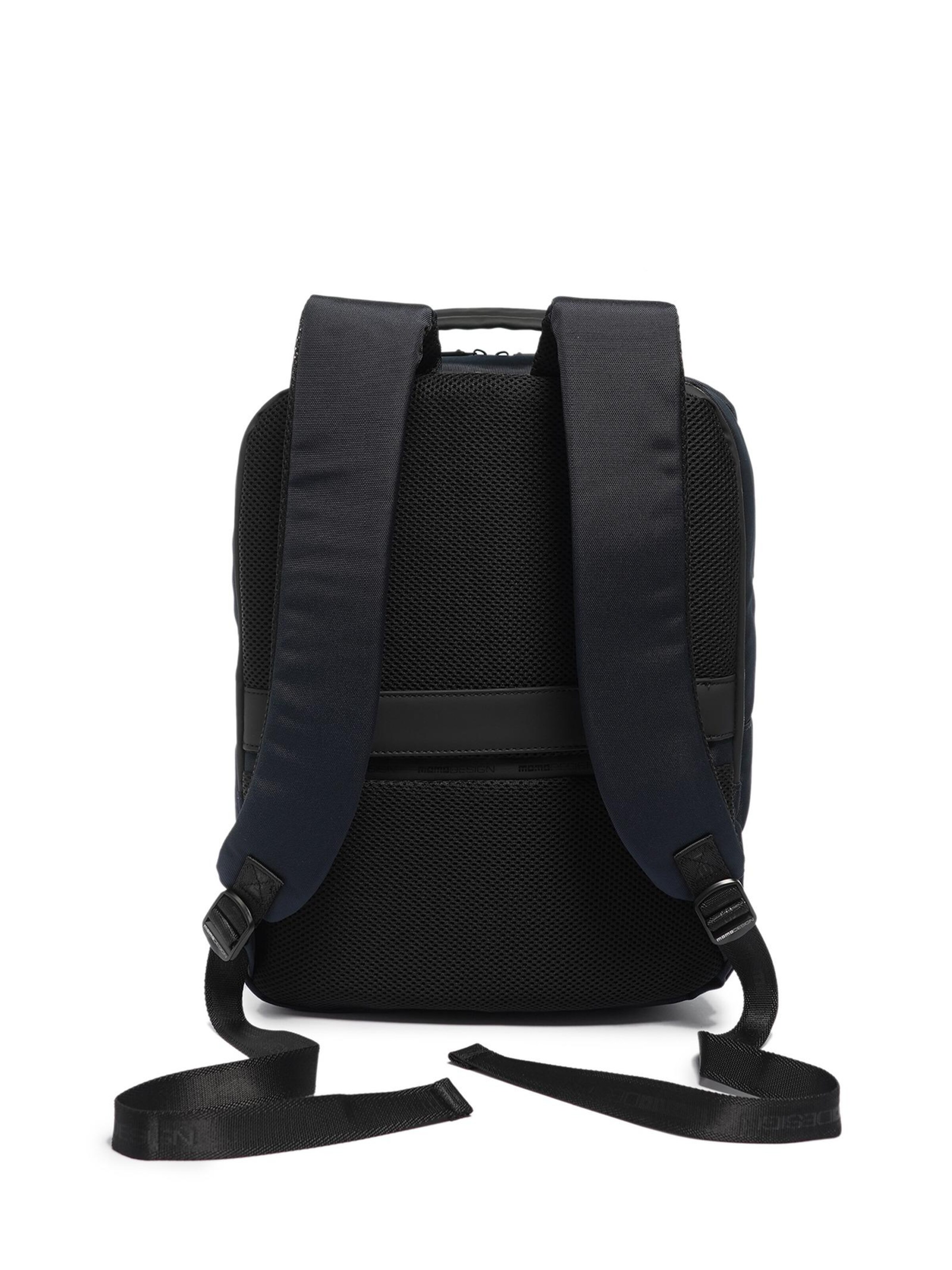 Zaino 'Zaino Momo Design Poliestere con Zip e Tasche Organizzate 31,5x39,5 cm' di Momo Design in blu