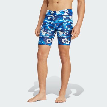 Pantaloncini sportivi da bagno di ADIDAS PERFORMANCE in blu: frontale