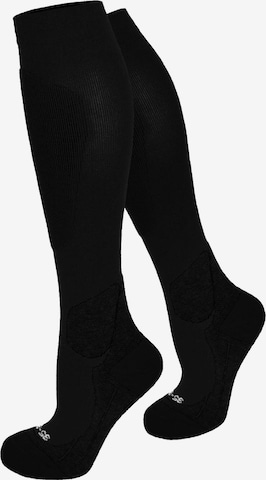 normani Athletic Socks in Black: front