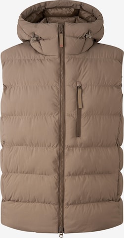 Bogner Fire + Ice Weste 'Howard' in Braun: Vorderseite