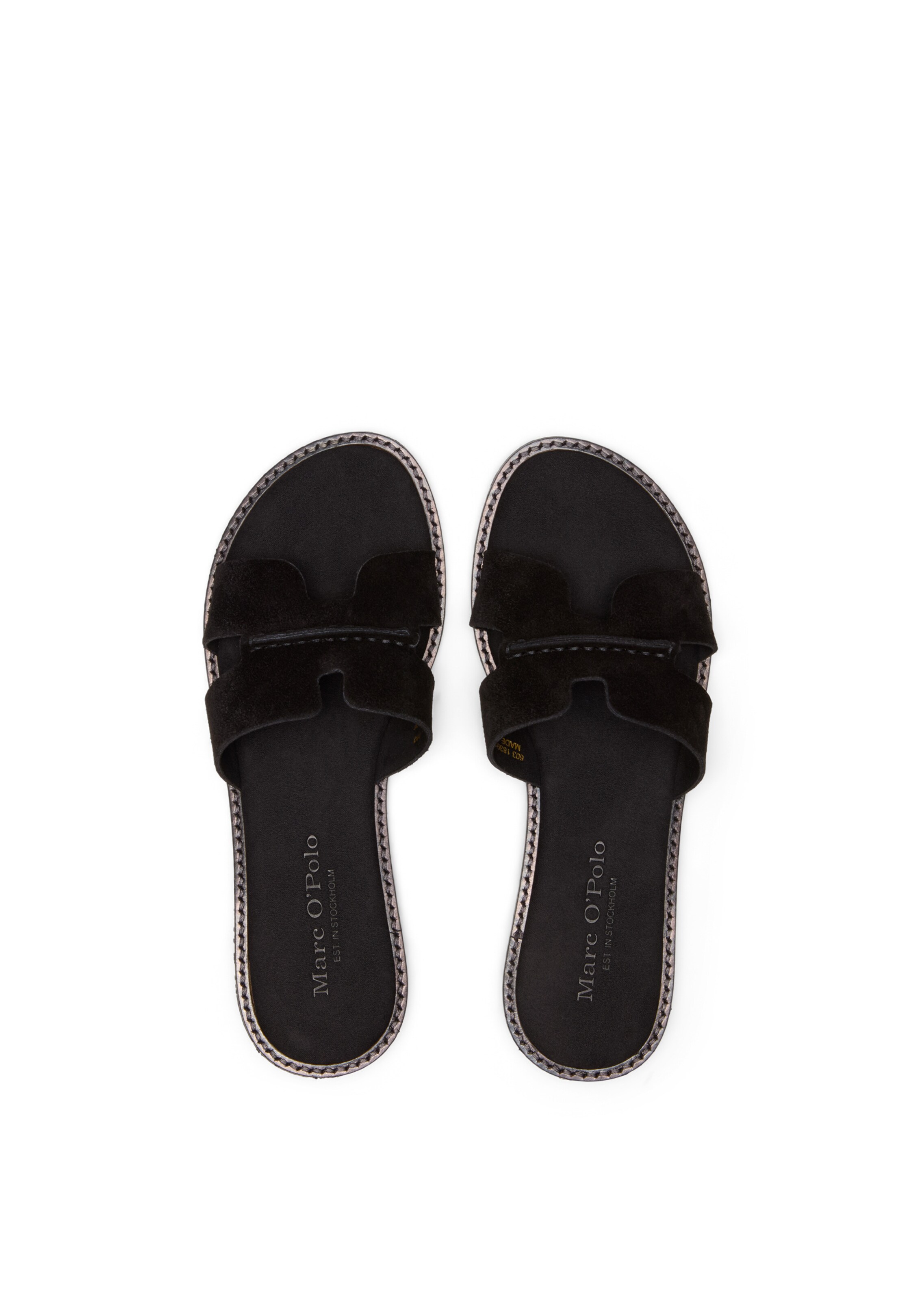 Marc O'Polo Muiltjes in Zwart