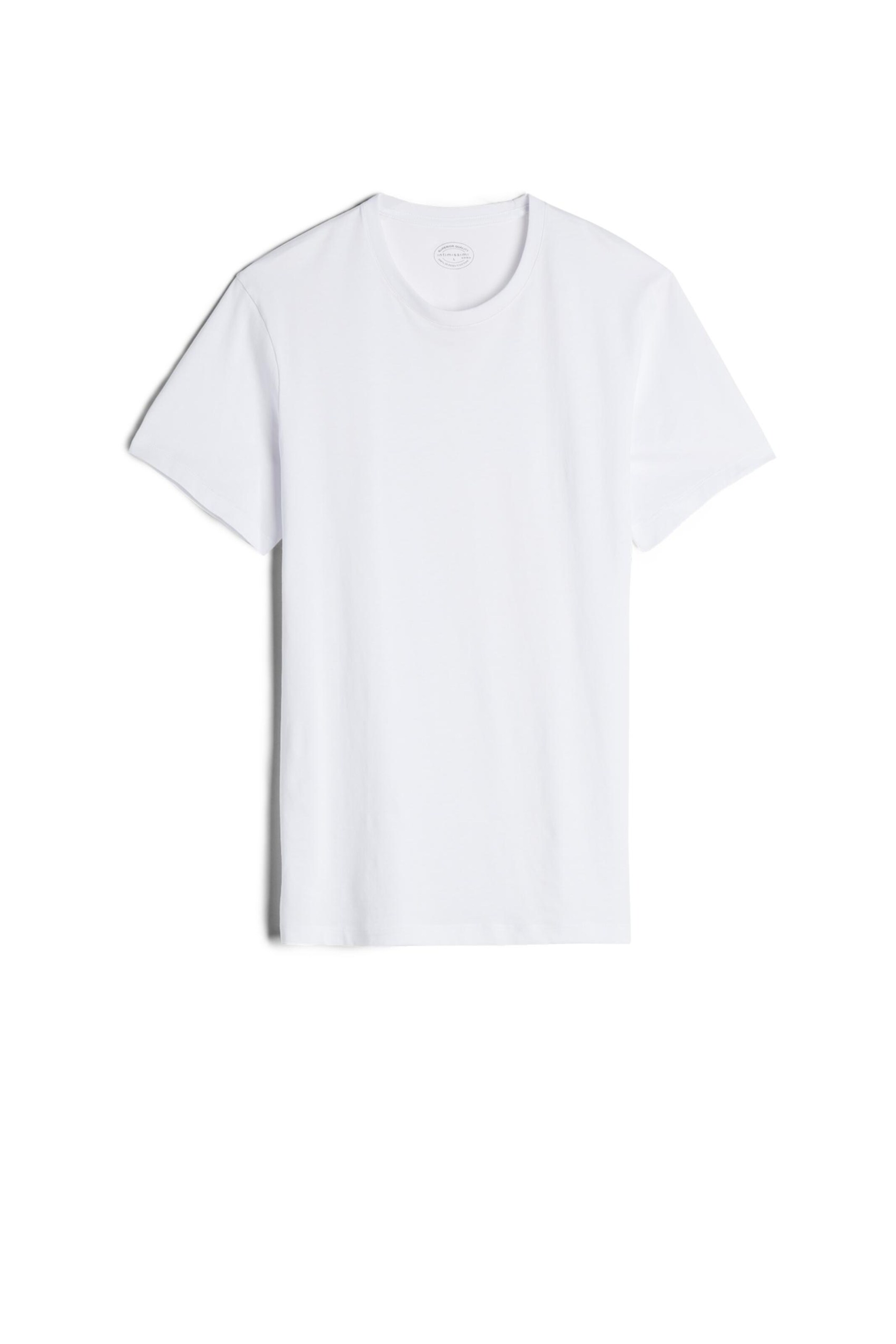 IUMAN Intimissimi Uomo Shirt in White: front