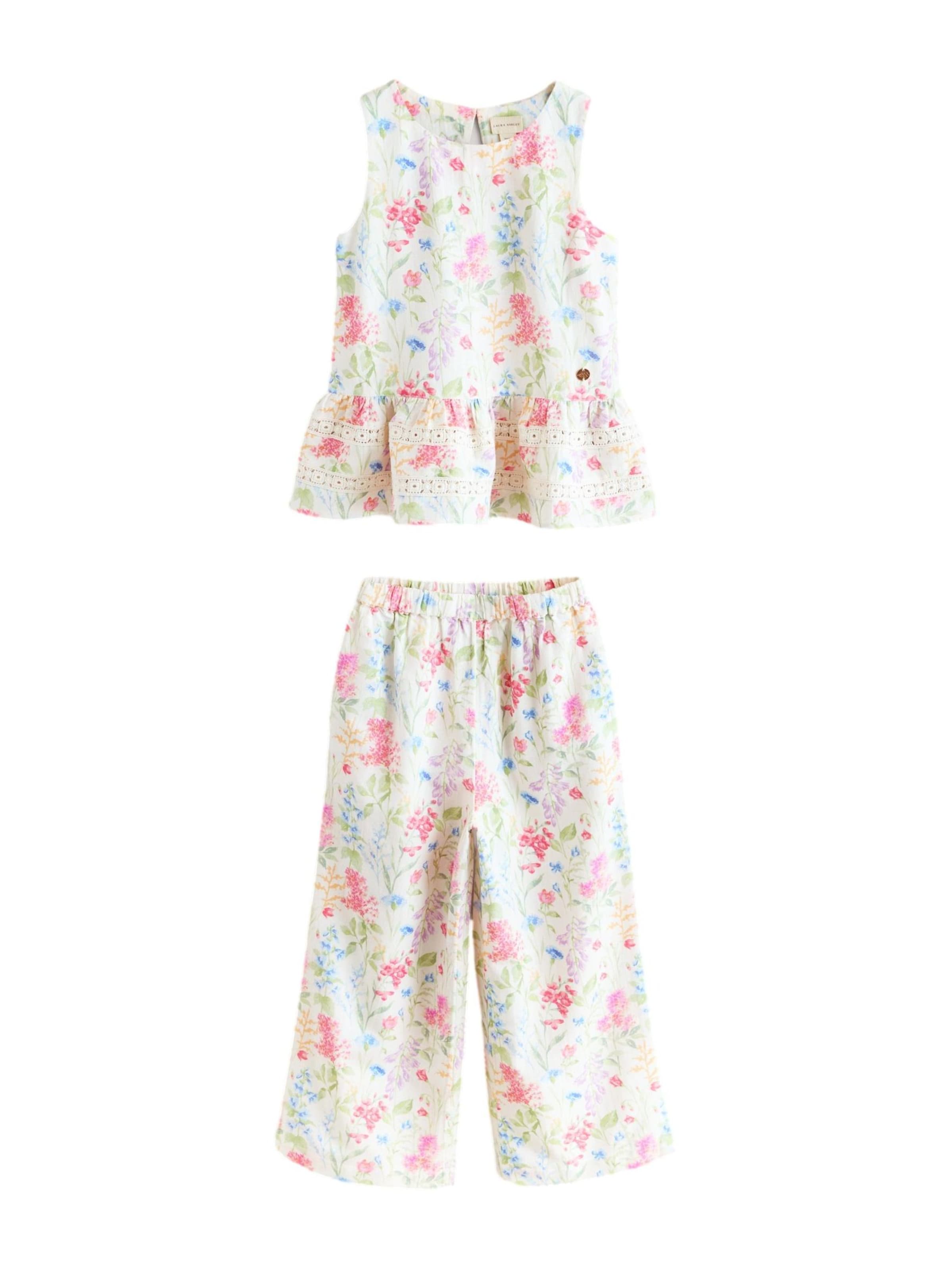 LAURA ASHLEY Set in Beige: voorkant