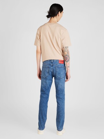 HUGO Regular Jeans i blå