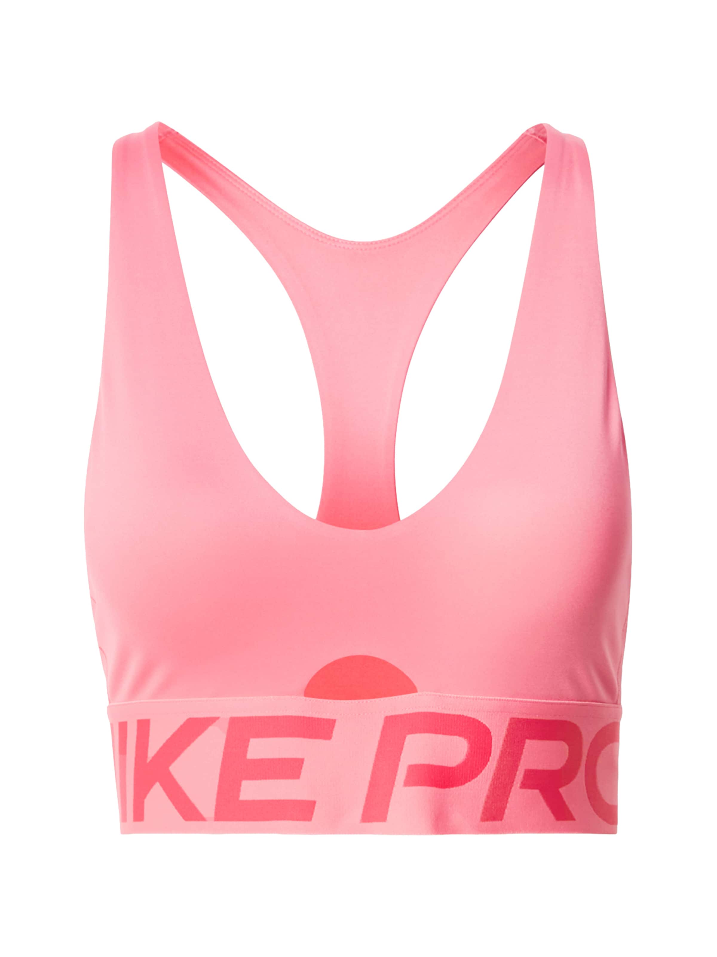 NIKE - Sujetador deportivo 'NP SCULPT' en naranja: frente