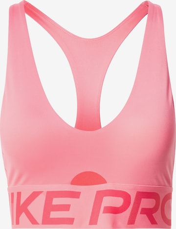 NIKE Bralette Sports bra 'NP SCULPT' in Orange: front