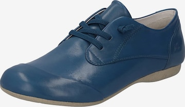 JOSEF SEIBEL Veterschoen 'Fiona 01' in Blauw: voorkant