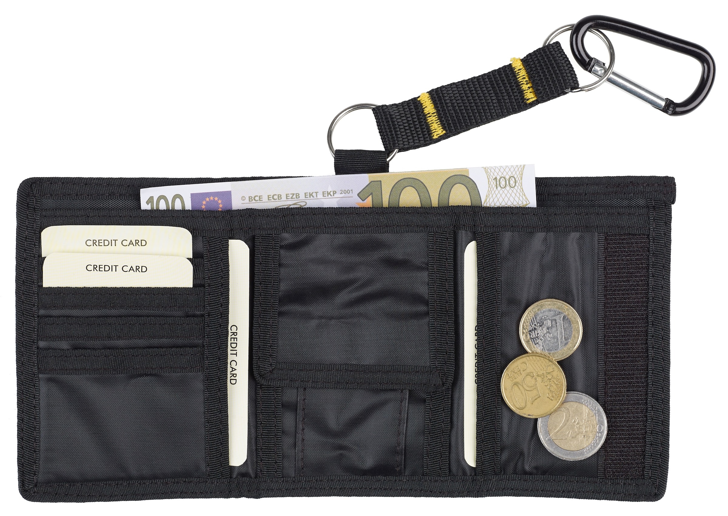 Portamonete di BENCH in nero