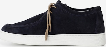 CAFè NOIR Platform trainers in Blue: front