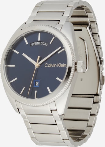 Calvin Klein - Relógios analógicos 'PROGRESS' em prata: frente