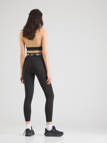 Reebok Skinny Športové nohavice - Čierna