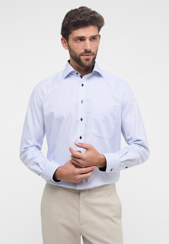 ETERNA Comfort fit Business shirt in Blue: front