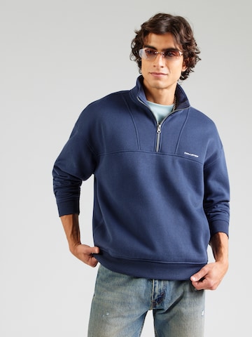 HOLLISTER Sweatshirt 'CLEAN CUT CLASSICS' in Blauw: voorkant