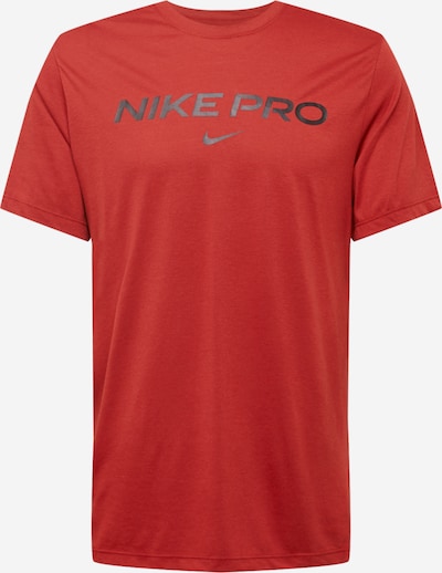 NIKE Sportshirt in rot / schwarz, Produktansicht